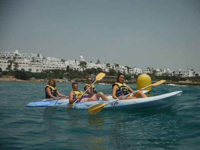 Remando por Mojacar